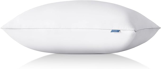 CozyLux Pillows King Size Set of 1, Hotel Quality Bed Pillows for Sleeping 1 Pack, Cooling Pillows for Side Back and Stomach Sleepers, Down Alternative Luxury Soft Supportive Fluffy Pillows (19x34)