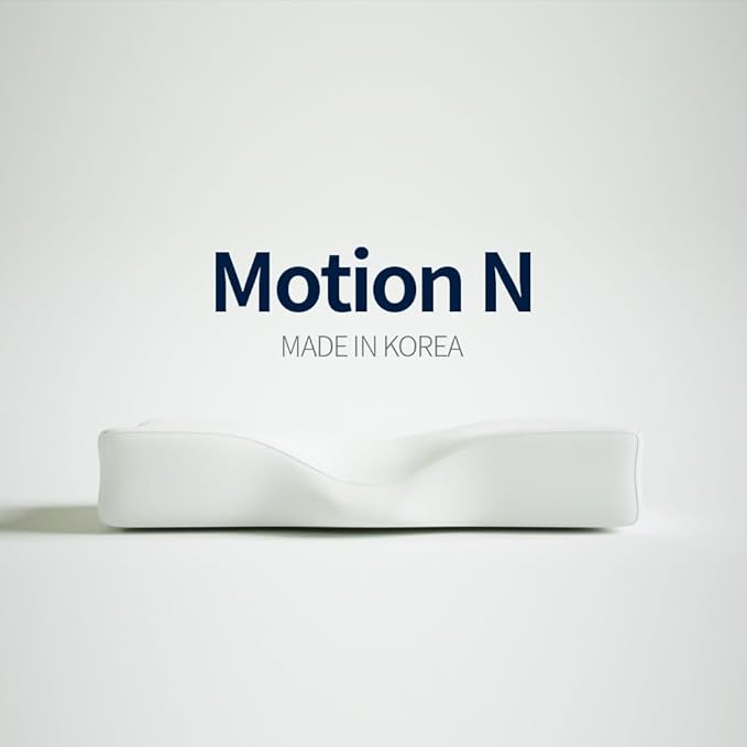 Motex Height Adjustable Memory Foam Pillows for Sleeping Neck Supporting Ergonomic Pillows with Washable Modal Fabric Cover, White, M-L Size – Motion N (1pc)