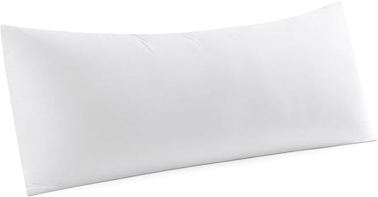 MIULEE Throw Pillows Inserts, 14x36 Inch 100% Virgin Fiber Filling Bed Couch Pillows