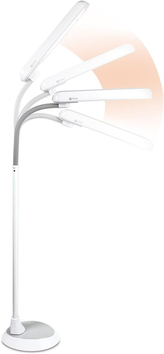 OttLite 24 Watt Floor Lamp with Flexible Neck