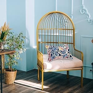 JMGBird Outdoor Lumbar Pillows, Waterproof Throw Pillows with Insert, Pack of 2, 12×20 Inch, Add a Pop of Color to Your Outdoors with Vibrant Furniture Pillows