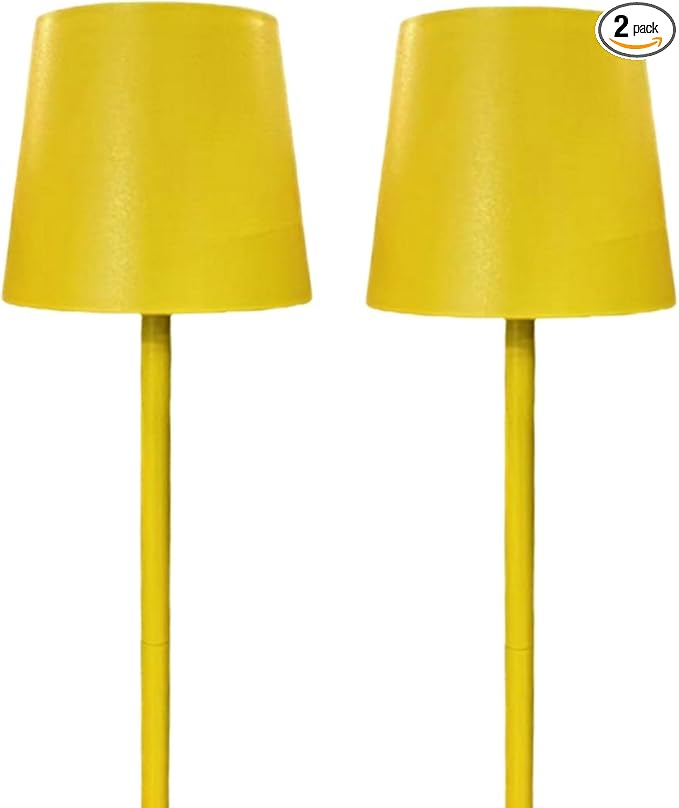 2 Pack Cordless Table Lamps, 3 Colors Stepless Dimming, 5000mAh Rechargeable Battery LED Desk Lamp for Bedroom/Couple Dinner/Desk/Cafe/Dining Room/Terrace