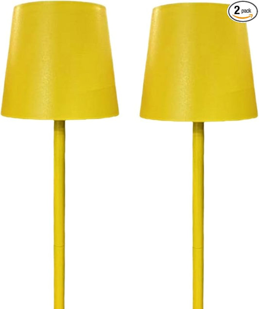 2 Pack Cordless Table Lamps, 3 Colors Stepless Dimming, 5000mAh Rechargeable Battery LED Desk Lamp for Bedroom/Couple Dinner/Desk/Cafe/Dining Room/Terrace