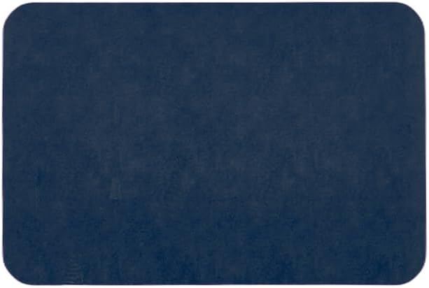 Bathroom Mat Quick Dry, Bathroom Rugs Non Slip Washable Thin Absorbent Bath Mat Fits Under Door Bathroom Floor Mat Perfect for Bath, Shower, or Sink 20"x30" Navy Blue