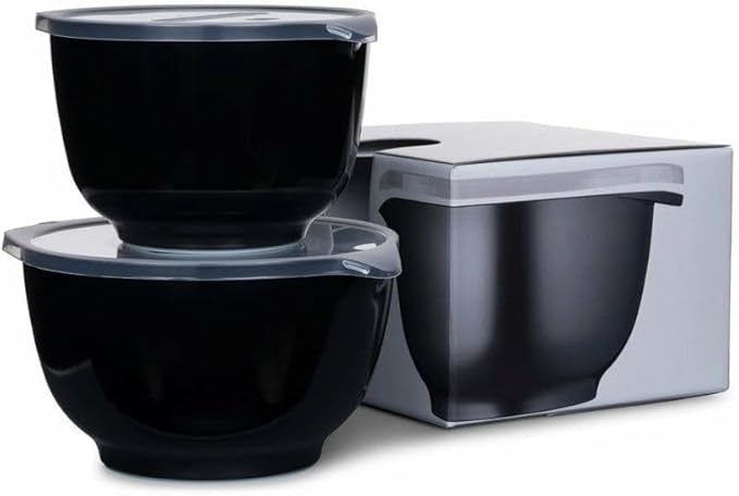 Precision Craft Mixing Bowl Set 4 Pcs Elevate Your Culinary Experience Stylish Nesting Bowls for Effortless Cooking and Baking