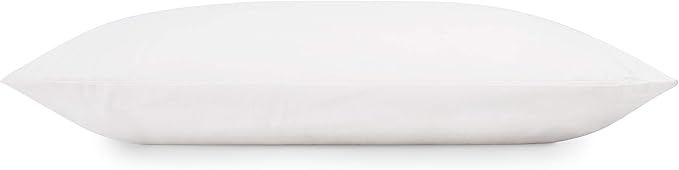RejuveNite® American Talalay Latex Pillow - Medium Support, Standard High Profile - 100% Cotton Sateen Cover – Made in USA