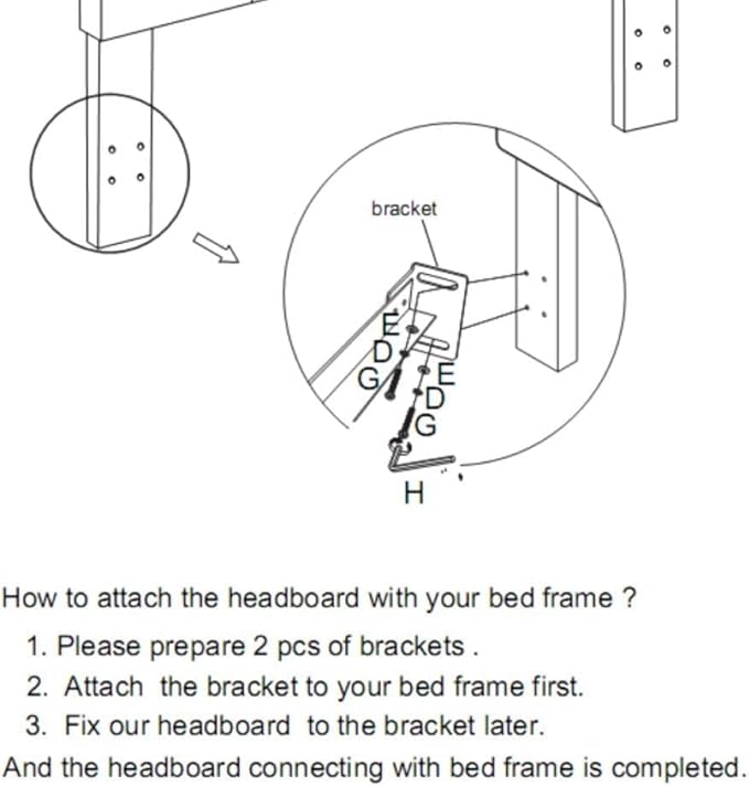 24KF Boucle Upholstered Tufted Button King Headboard and Comfortable Fashional Padded King/California King Size headboard,6025-K-Boucle-Dark Gray