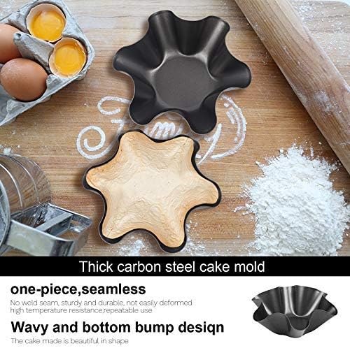 RUVINCE Tortilla Bowl Maker Nonstick Taco Shell Maker Salad Bowl Set of 8 Pack Perfect Tortilla Pan