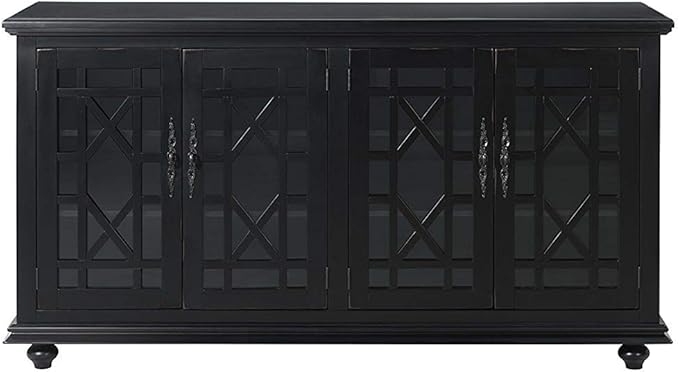 Martin Svensson Home Cassandra 63" TV Stand, Antique Black
