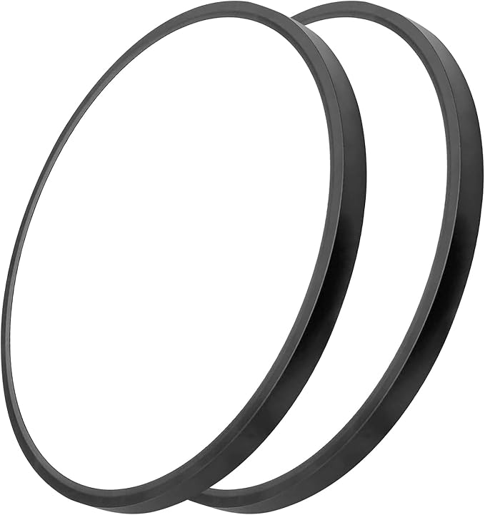 20 Inch Large LED Flush Mount Ceiling Light, 40W,4350LM, 3000K/4000K/6000K CCT Selectable,Black Flat Panel Light Low Profile Ceiling Light Fitures for Hallway, Kitchen, Bedroom, Laundry Room, 2PK