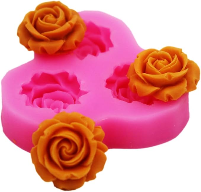 F0130 DIY Cake Decorating Fondant Silicone Sugar Craft Mold, Mini