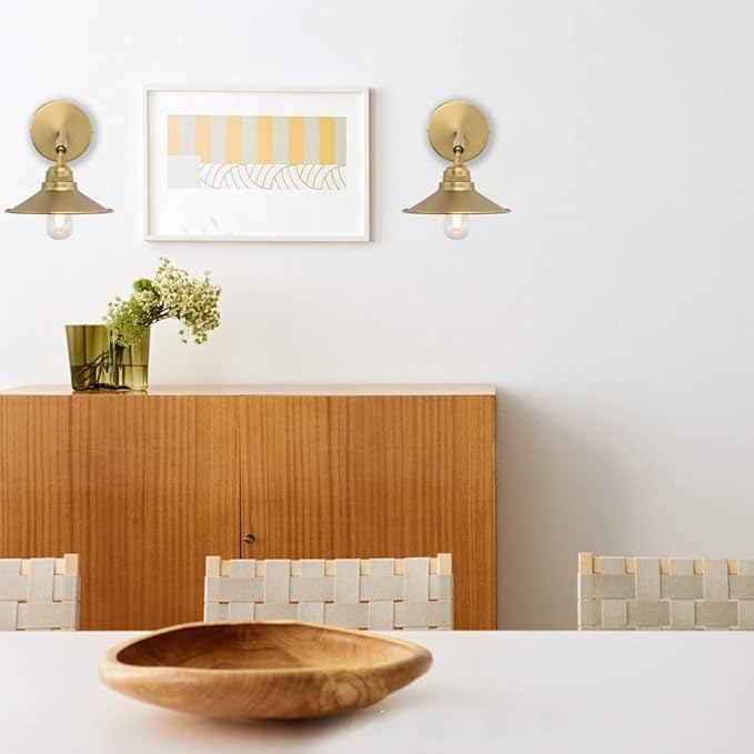 Yosoan Vintage Wall Sconce, 2-Pack Antique Dimmable Switch Industrial Metal Fixture Lighting Lamp for Living Room Kitchen Bathroom Bedroom Reading Room Bar Coffee Porch Gallery