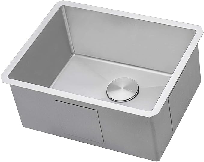 Ruvati 21-inch Undermount Tight Radius 16 Gauge Stainless Steel Bar Prep Kitchen Sink Single Bowl - RVH7121
