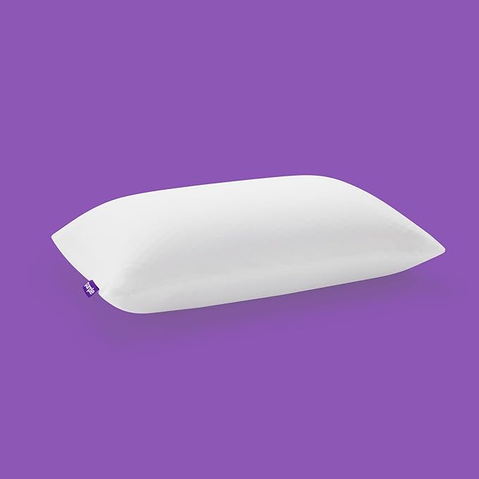 Purple Harmony Pillow - Standard Tall, Greatest Pillow Ever Invented, 360º Hex Grid & Talalay Latex Core - No Pressure Support, Stays Cool, Luxurious Comfort