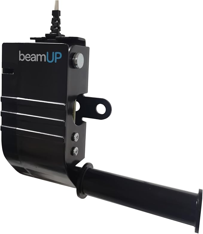 Thunderbolt BU950V3 Jackshaft Smart Garage Door Opener, Motion-Activated 1500-Lumen Light Bulb, Smart Garage Control, Wall Mounted, Alexa Compatible, (2) 3-Button Remote Controls