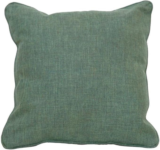 East Green 14 x 14 Waterproof Outdoor Pillow with Insert, Dark Green - Premium Olefin Outdoor Accent Pillow for Patio Furniture