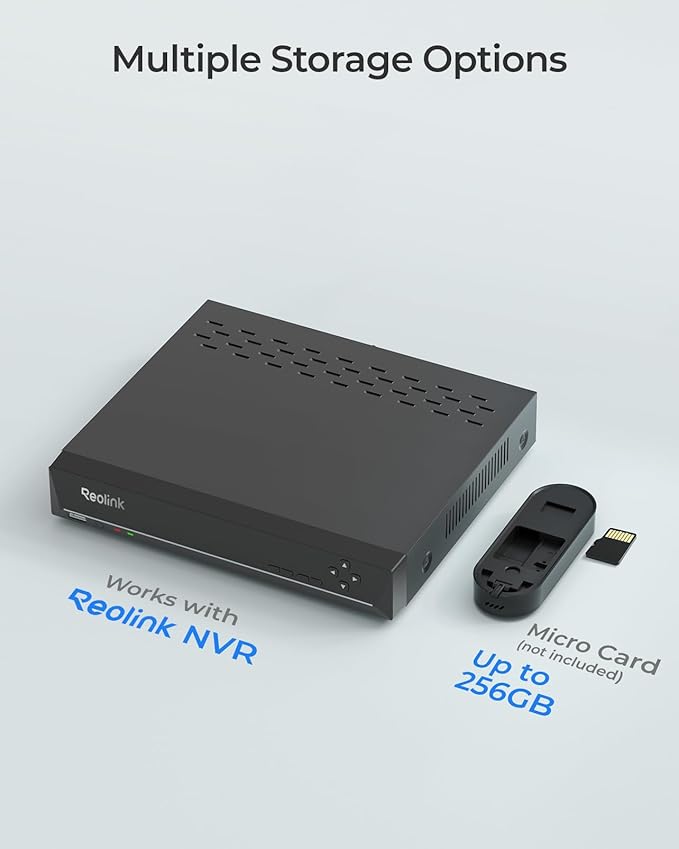 Video Doorbell Camera with 256GB microSD Card Bundle, Wired Video Doorbell, 5Ghz/2.4Ghz WiFi, 256GB SD Card for Local Storage, Chime Included