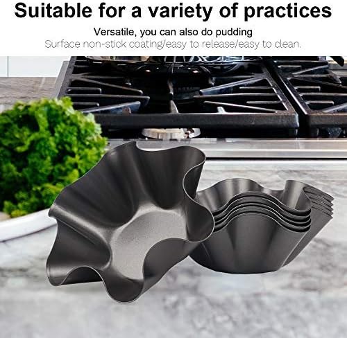 RUVINCE Tortilla Bowl Maker Nonstick Taco Shell Maker Salad Bowl Set of 8 Pack Perfect Tortilla Pan