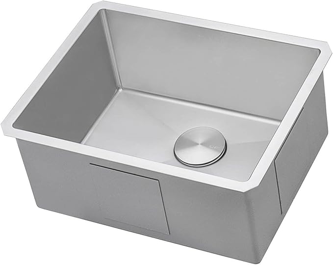 Ruvati 23-inch Undermount 16 Gauge Tight Radius Stainless Steel Kitchen Sink Single Bowl - RVH7123