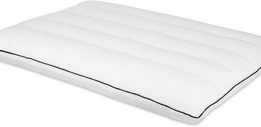 MINUPWELL Ultra Thin Pillows, Flat Pillows for Sleeping Thin with 7D 2.5 in Height Support, Slim Bed Pillows for Stomach Sleeper,Low Profile Pillow Standard Size - 18x26 in