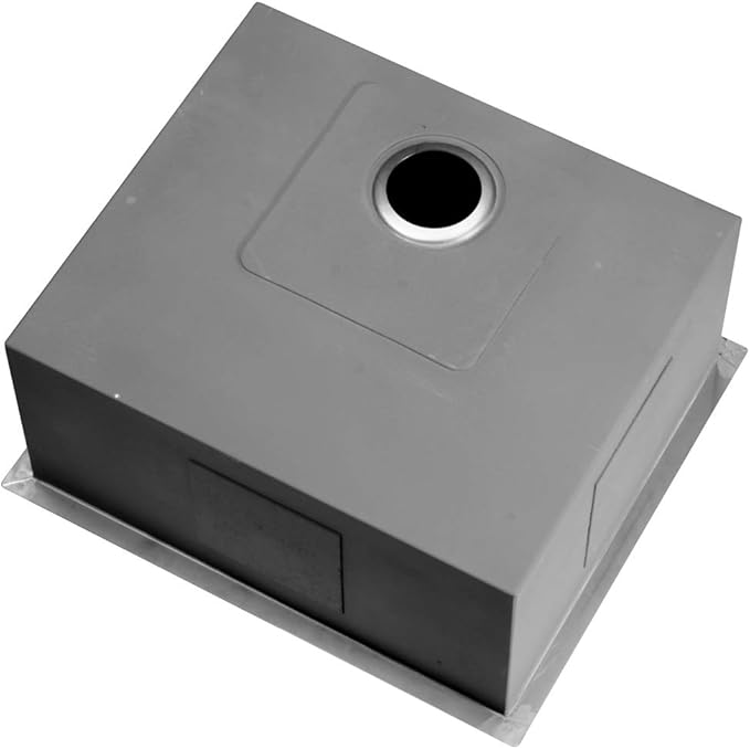 Ruvati 27-inch Rounded Corner Undermount Kitchen Sinks Single Bowl – Durable 16 Gauge Stainless Steel Kitchen Sink with Brushed Finish hides scratches, Easy-to-Clean Undermount Sink - RVH7127