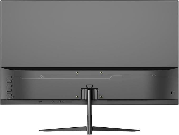 ZZA 24.5" 120Hz Curved Gaming Monitor | FHD 1080P Frameless Design, AMD FreeSync, Low Motion Blur, Eye Care Technology, DisplayPort & HDMI Connectivity, VESA Wall Mount Compatible - Black