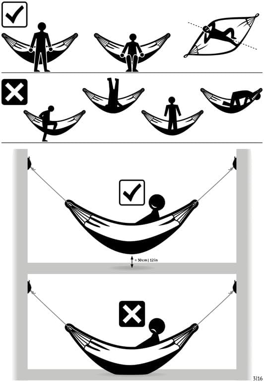 La Siesta® Large Double Brisa Classic Hammock & Tree Mount, Trees Beams Posts Suspension Kit, Indoor Outdoor Hammock Swing, Weather Resistant, Sea Salt