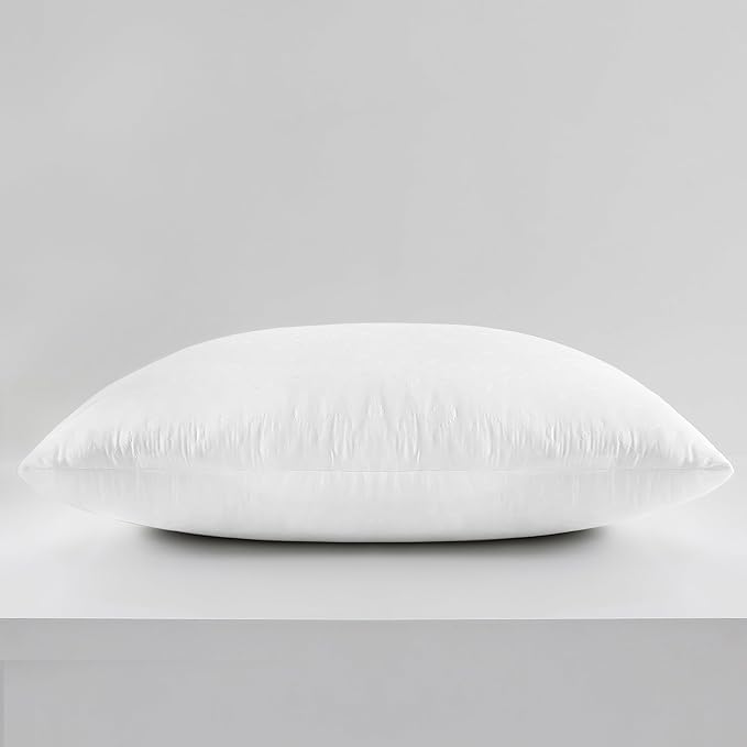 Shatex Firm Pillow, Stiff Standard Bed Pillow 26 x 20inch, Adjustable for Neck Pain Relief，Back Pillow Provide Strong Support for Stomach & Side Sleepers