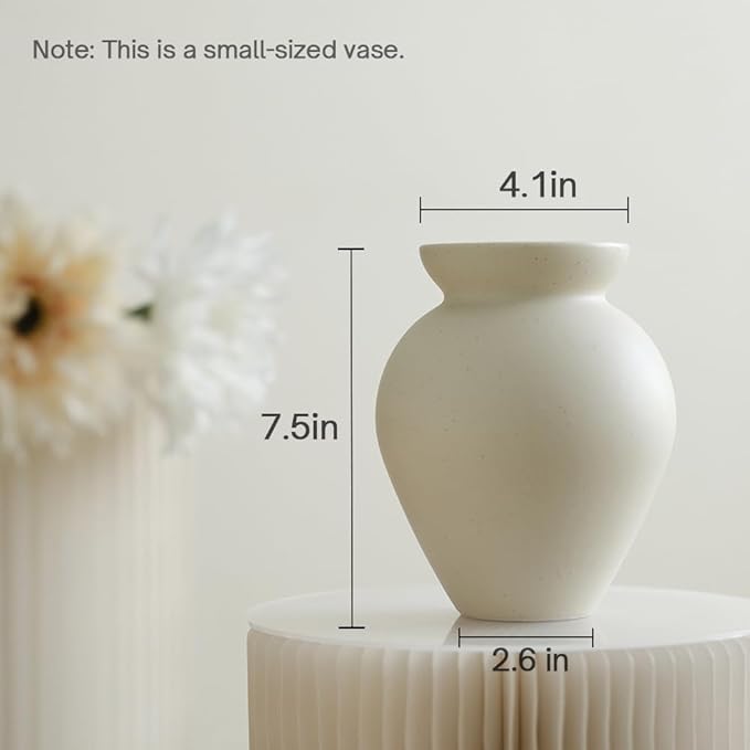 Retro Flower Vase, Crock Milk Can Shape, Flower Arrangement, Nordic Ornament Living Room Decoration
