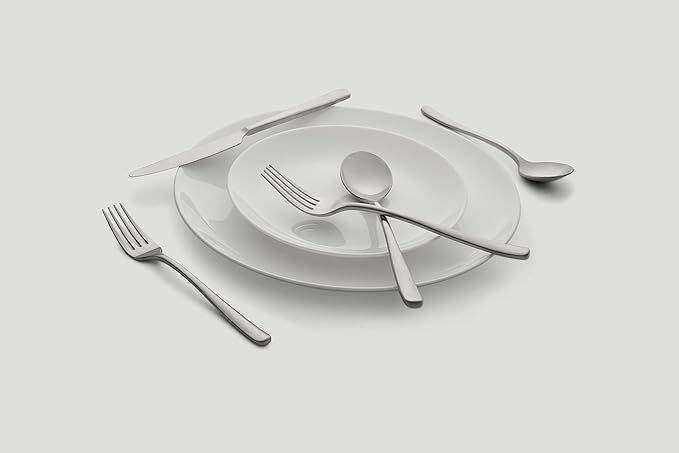 Cambridge Silversmiths Rise Satin 20-Piece Flatware Set, Service for 4