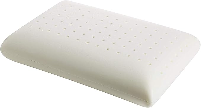 Double Airflow Ventilated Memory Foam Bed Pillow for Sleeping - 5.5-inch Breathable Cooling Medium-Loft (Standard)