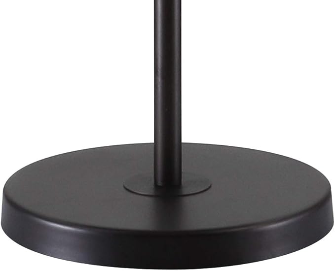 JONATHAN Y JYL9005A Jemma 60" Crystal/Metal LED Floor Lamp, Contemporary, Modern, Transitional, Elegant, Office, Living Room, Family Room, Dining Room, Bedroom, Hallway, Foyer, Bronze/Clear