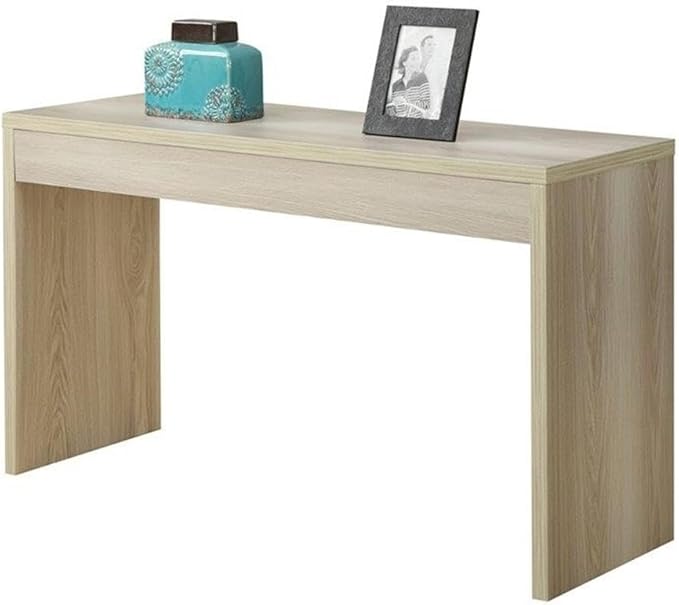 Convenience Concepts Northfield Hall Console Table 48" - Modern, Minimalist Narrow Sofa Display Accent for Contemporary Living Room, Entryway, or Hallway, Weathered White