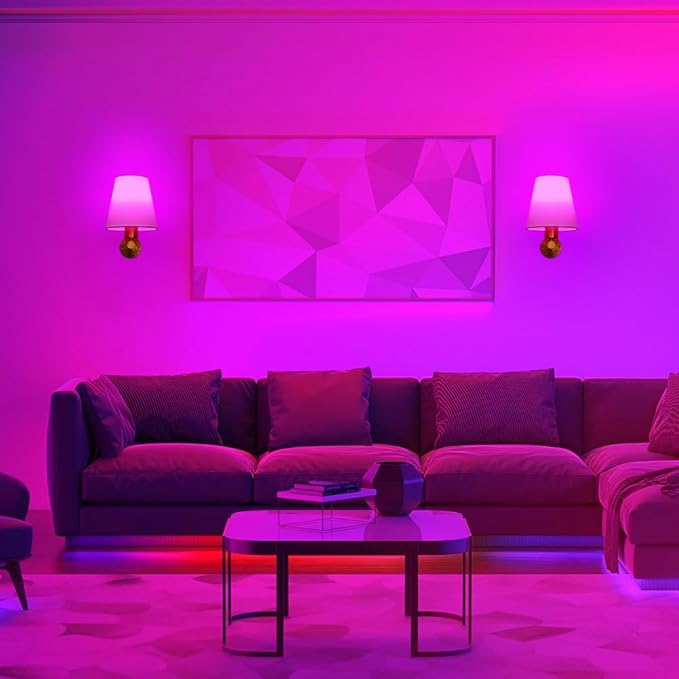 Battery Operated Wall Sconces Set of Two, Brass Gold Rechargeable Wireless Sconce Wall Lighting, Cordless Wall Mounted Lamp with USB Charging Bulb, Wall Light with Linen Fabric for Bedroom Living Room