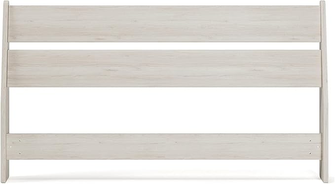 Signature Design by Ashley Socalle Modern Open Slat Queen Headboard, Natural Beige