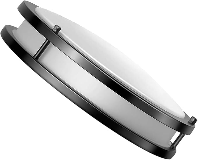 Drosbey 72W LED Flush Mount Ceiling Light Fixture, 16 inch Light Fixtures Ceiling for Kitchen, Bathroom, Bedroom, Garage, Super Bright 7500 Lumens, Daylight White 5000K