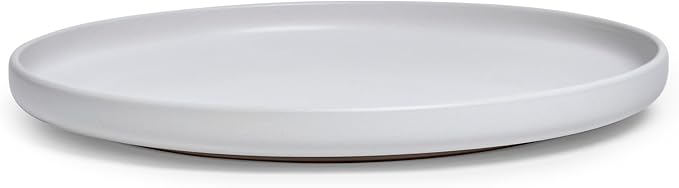 Sango Rollo Alta 12-Piece Modern Stoneware Dinnerware Set- Sage/Sand/White, Includes Dinner & Salad Plates, Cereal Bowls, Microwave & Dishwasher Safe, Highly Chip and Crack Resistant, Service for 4