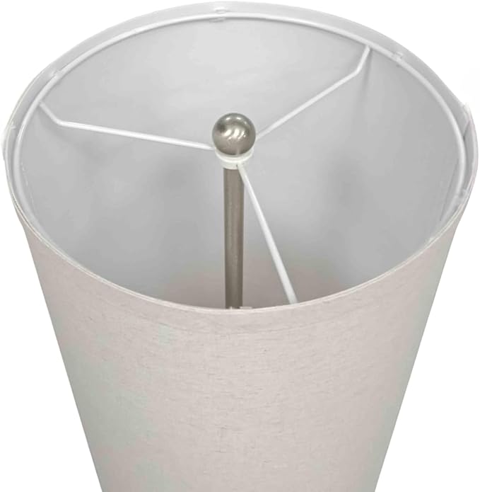 Brightech Parker Paper Lantern Floor lamp, 48 Inch Tall Lamp with Wood Frame, Asian Design for Bedroom, Decorative Tower Shade Lamp for Living Rooms & Offices, Great Living Room Décor