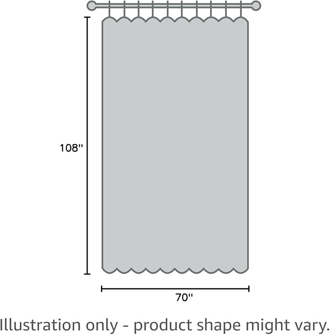 Joydeco 100% Blackout Curtains for Bedroom - Natural Linen Curtains 70"W x 108"L Long, Thermal Insulated 1 Panels Black Light Blocking Drapes, Rod Pocket & Back Tabs, Darkening Privacy for Living Room