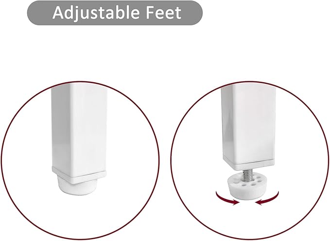 TV Stand, 54.33" TV Console for TVs up to 65 Inches, Mid Century Modern TV Stand Entertainment Center with Storage, with Rattan Door, Shelves & 2 Cabinets, 16 Color Light Strip, White