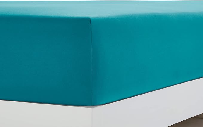 Clara Clark Bed Sheets, Premier 1800 Series 4 Piece Bed Sheet Set, Deep Pocket, Wrinkle, Fade, Stain Resistant, Luxury Soft Bedding Sheets & Pillowcases, King, Teal