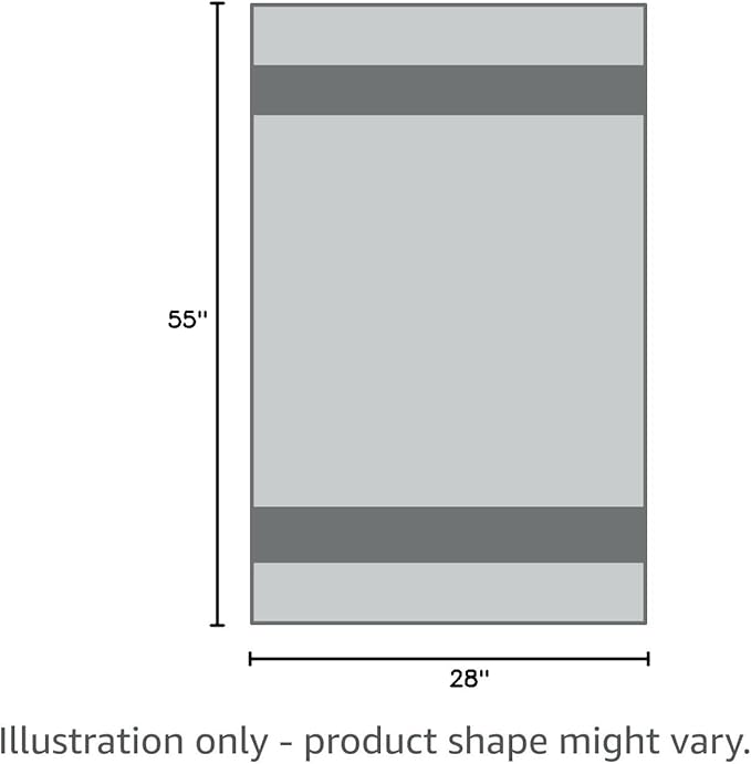 White Classic Resort Collection Soft Bath Towels | 28x55 Luxury Hotel Plush & Absorbent Cotton Bath Towel Large [4 Pack, Dolphin Grey]