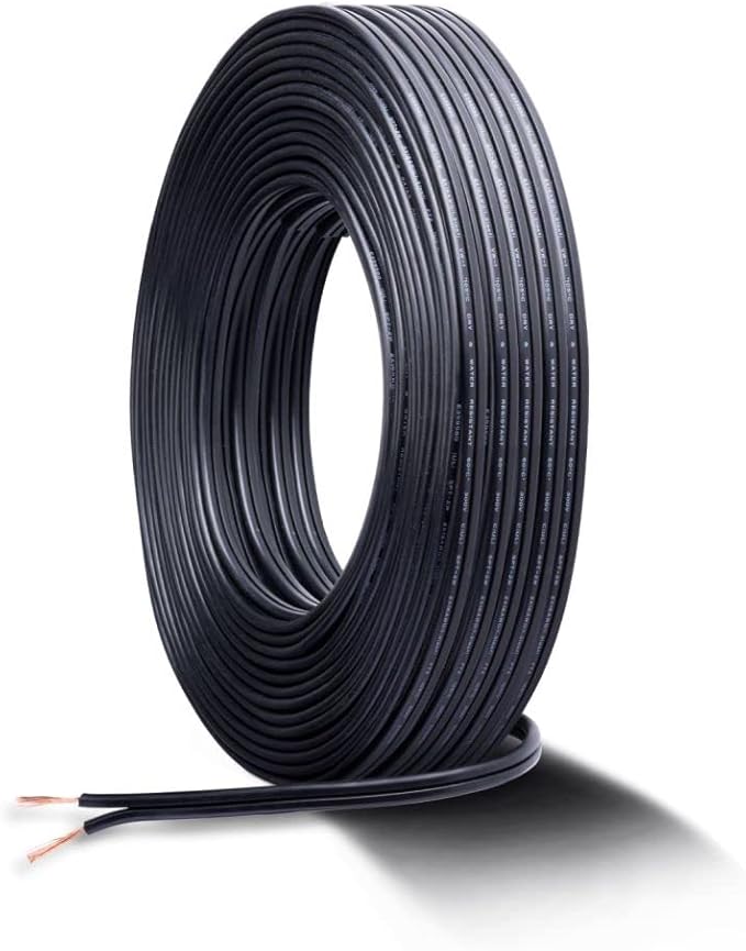 Brass Landscape Lighting Kit (4 Pack LED Spotlights) with 75W Low Voltage Transformer and Mechanical Timer and 100 Feet Cable and 20 Pack Wire Connectors for Outdoor Garden Patio