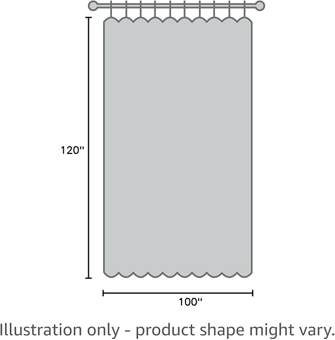 Joydeco 100% Blackout Curtains for Bedroom - Natural Linen Curtains 100" W x 120" L Long, Thermal Insulated 1 Panels Light Beige. Room Darkening Light Blocking Drapes for Living Room