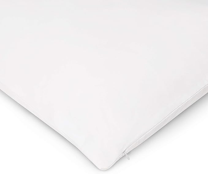 RejuveNite® American Talalay Latex Pillows - Medium Support, King High Profile, Dual Set - 100% Cotton Sateen Covers – Made in USA