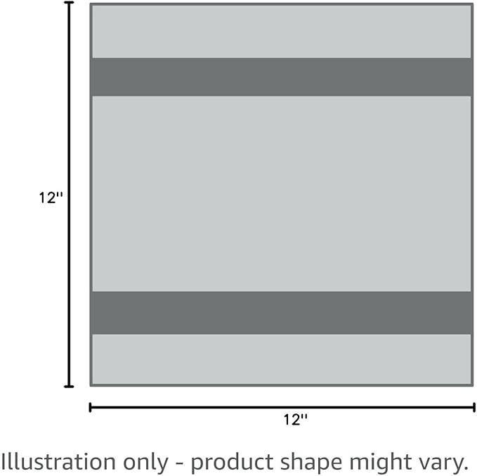 White Classic Resort Collection Soft Washcloth Face & Body Towel Set | 12x12 Luxury Hotel Plush & Absorbent Cotton Washclothes [12 Pack, Dolphin Grey]