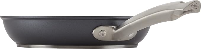 Anolon Accolade Forged Hard Anodized Nonstick Pots & Pans - Induction Cookware Set - 12 Piece - Moonstone Gray