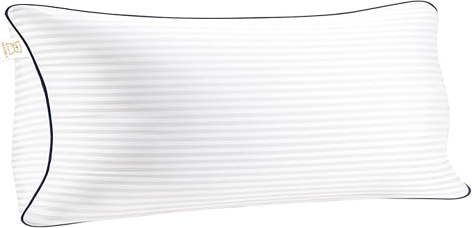 14x36 Pillows Insert Set of 1, Long Body Lumbar Decorative Throw Pillow Inserts 14x36 Inch for Bed Couch Bedroom Bench with Premium Original Down Alternative Filling,White