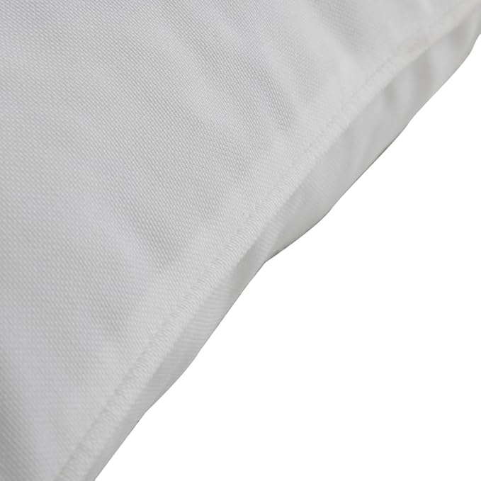 East Green 14 x 14 Waterproof Outdoor Pillow with Insert, Soft Blue Stripe - Premium Olefin Outdoor Accent Pillow for Patio Furniture