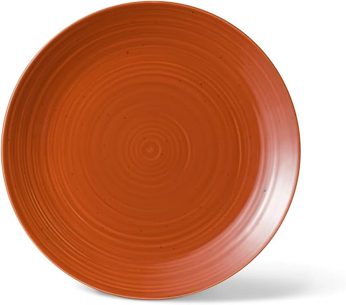 Sango Siterra Painter's Palette 16-Piece Stoneware Dinnerware Set – Service for 4, Multicolor with Unique Flecked Design, Perfect for Everyday Dining & Entertainment, Microwave & Dishwasher Safe